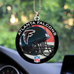 Atlanta Falcons Custom Shape 2-sided Acrylic Car Ornament – TANTN16282