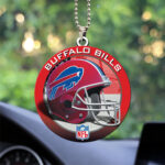 Buffalo Bills Custom Shape 2-sided Acrylic Car Ornament – TANTN16284