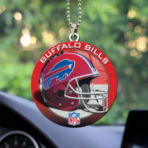 Buffalo Bills Custom Shape 2-sided Acrylic Car Ornament – TANTN16284