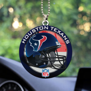 Houston Texans Custom Shape 2-sided Acrylic Car Ornament – TANTN16293