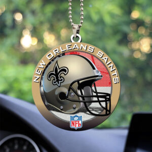 New Orleans Saints Custom Shape 2-sided Acrylic Car Ornament – TANTN16303