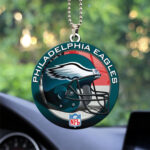 Philadelphia Eagles Custom Shape 2-sided Acrylic Car Ornament – TANTN16306