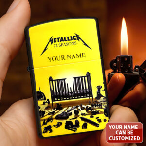 Personalized Metallica Zippo Lighter Case (No Insert) - TANTN16360