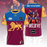 Brisbane Lions 2025 AFL Grand Final 3D Apparel - TANTN16478
