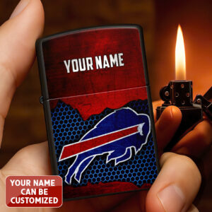 Personalized Buffalo Bills Zippo Lighter Case (No Insert) - TANTN16517