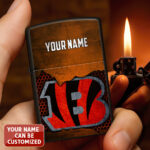 Personalized Cincinnati Bengals Zippo Lighter Case (No Insert) - TANTN16520
