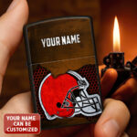 Personalized Cleveland Browns Zippo Lighter Case (No Insert) - TANTN16521