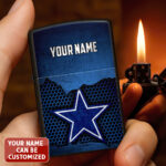 Personalized Dallas Cowboys Zippo Lighter Case (No Insert) - TANTN16522