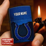 Personalized Indianapolis Colts Zippo Lighter Case (No Insert) - TANTN16527