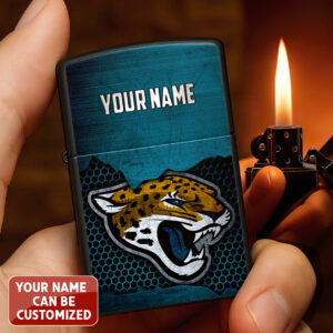 Personalized Jacksonville Jaguars Zippo Lighter Case (No Insert) - TANTN16528