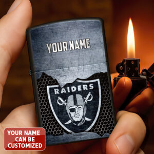 Personalized Las Vegas Raiders Zippo Lighter Case (No Insert) - TANTN16530