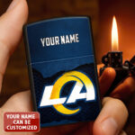 Personalized Los Angeles Rams Zippo Lighter Case (No Insert) - TANTN16532