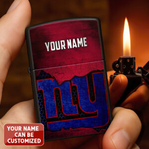Personalized New York Giants Zippo Lighter Case (No Insert) - TANTN16537