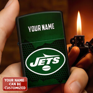 Personalized New York Jets Zippo Lighter Case (No Insert) - TANTN16538