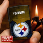 Personalized Pittsburgh Steelers Zippo Lighter Case (No Insert) - TANTN16540