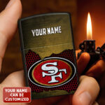 Personalized San Francisco 49ers Zippo Lighter Case (No Insert) - TANTN16541
