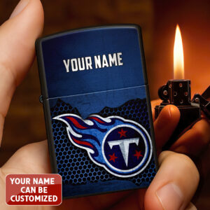 Personalized Tennessee Titans Zippo Lighter Case (No Insert) - TANTN16544