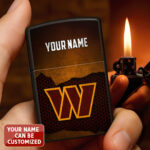 Personalized Washington Commanders Zippo Lighter Case (No Insert) - TANTN16545