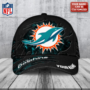 Personalized Miami Dolphins Classic Cap - TANTN16681