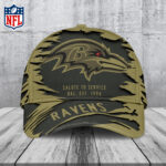 Baltimore Ravens 2025 Salute to Service Classic Cap - TANTN16762