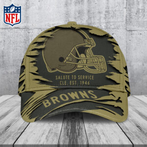 Cleveland Browns 2025 Salute to Service Classic Cap - TANTN16767