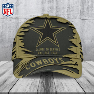 Dallas Cowboys 2025 Salute to Service Classic Cap - TANTN16768