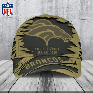 Denver Broncos 2025 Salute to Service Classic Cap - TANTN16769