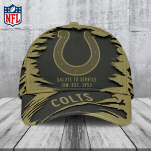 Indianapolis Colts 2025 Salute to Service Classic Cap - TANTN16773