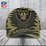 Las Vegas Raiders 2025 Salute to Service Classic Cap - TANTN16776