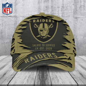 Las Vegas Raiders 2025 Salute to Service Classic Cap - TANTN16776