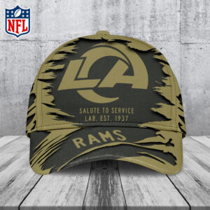 Los Angeles Rams 2025 Salute to Service Classic Cap - TANTN16778