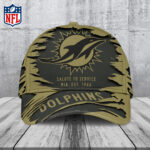 Miami Dolphins 2025 Salute to Service Classic Cap - TANTN16779
