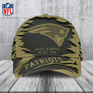 New England Patriots 2025 Salute to Service Classic Cap - TANTN16781