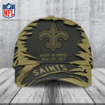 New Orleans Saints 2025 Salute to Service Classic Cap - TANTN16782