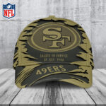 San Francisco 49ers 2025 Salute to Service Classic Cap - TANTN16787