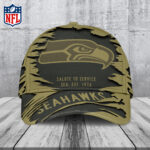 Seattle Seahawks 2025 Salute to Service Classic Cap - TANTN16788