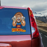 Brisbane Lions Premiers 2025 3D Car Sticker - TANTN16912