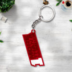 Ducati Lenovo Team x Marc Marquez Custom Shape 2-sided Keychain - TANTN16927