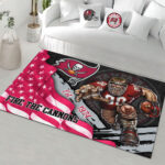 Tampa Bay Buccaneers Rectangular Rug - HOATT13179
