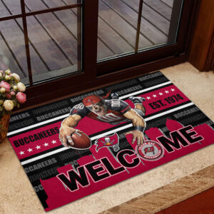 Tampa Bay Buccaneers Custom Doormat - HOATT12858