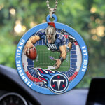 Tennessee Titans Custom shape 2-sided Acrylic Car Ornament - HOATT12591