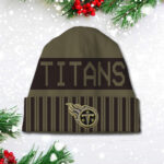 Tennessee Titans 2025 Salute to Service Beanie Hat - TANTN16577