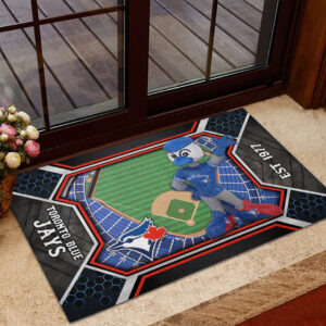 Toronto Blue Jays Custom Doormat - HOATT13099