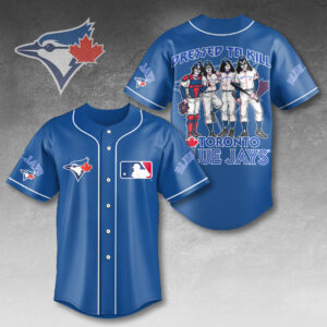 Toronto Blue Jays x KISS Baseball Jersey - HOATT13427