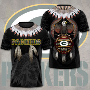 Green Bay Packers x Native American Heritage Month 3D Apparel - TMTHU1073