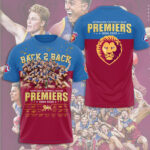 Brisbane Lions 3D Apparel - TMTHU1177