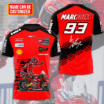 Personalized Ducati Lenovo Team x Marc Marquez 3D Apparel - TMTHU1184