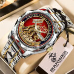 US Marine Corps 250 Years Alloy Luxury Quartz Watch - HOATT12568