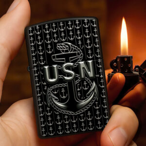 US Navy Zippo Lighter Case (No Insert) - TMTHU949