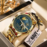 US Navy Alloy Luxury Quartz Watch - MAITM12715